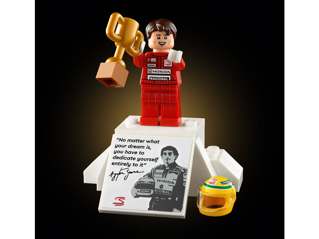 Lego Icons McLaren MP4/4 e Ayrton Senna 10330