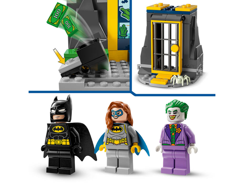 Lego Batman Batcaverna con Batman, Batgirl e Joker 76272