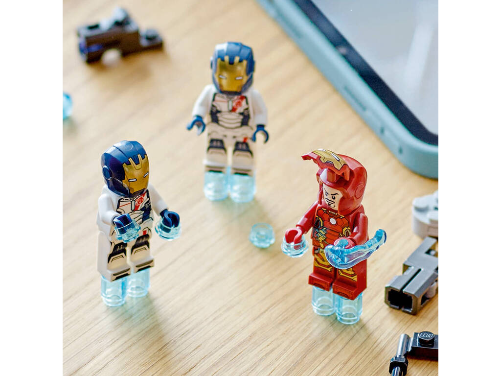 Lego Marvel Iron Man und Iron Legion vs. Hydra-Soldat 76288