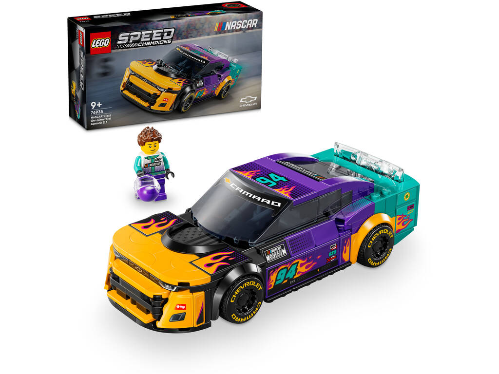 Lego Speed Champions Nascar Next Gen Chevrolet Camaro ZL1 76935