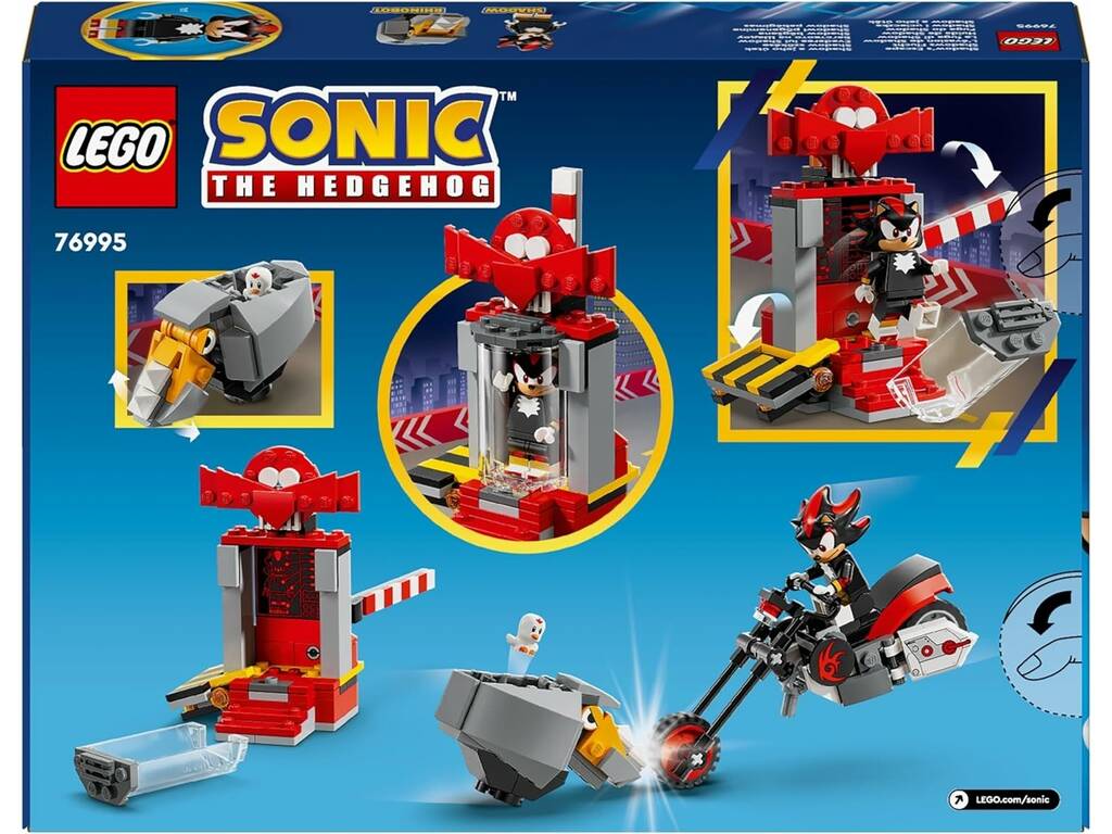 Lego Sonic Huida de Shadow the Hedgehog 76995