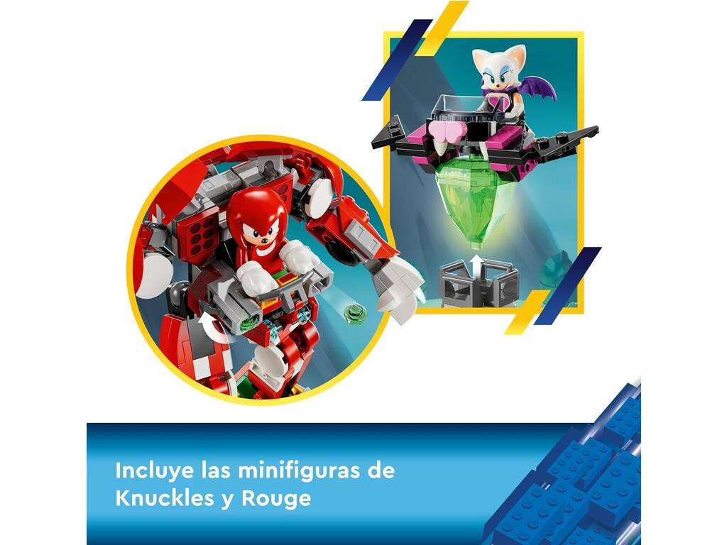 Lego Sonic Robô Guardião do Knuckles 76996