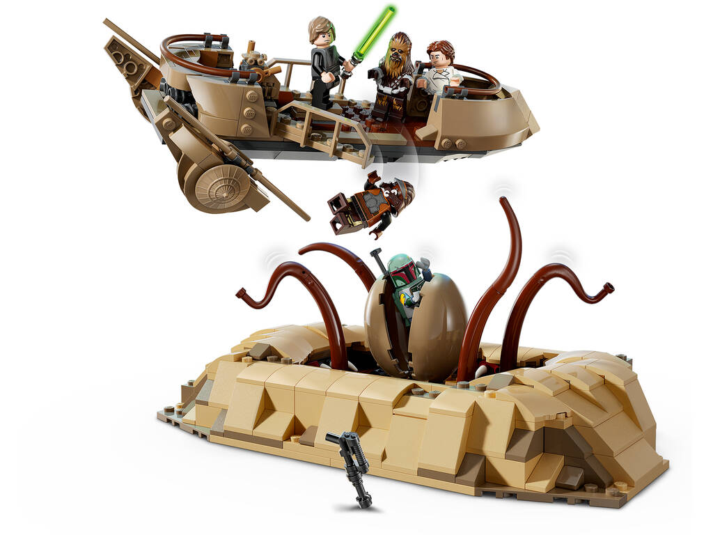 Lego Star Wars Skiff do Deserto e Poço de Sarlacc 75396