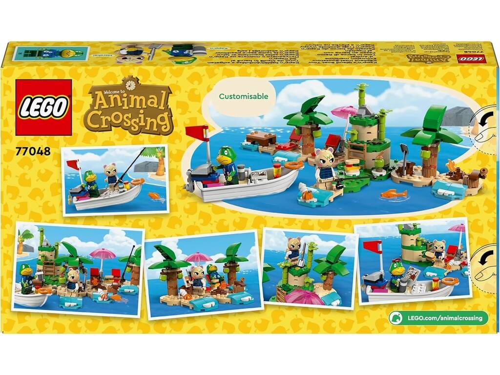 Lego Animal Crossing Passeio em Barco com o Capitão 77048