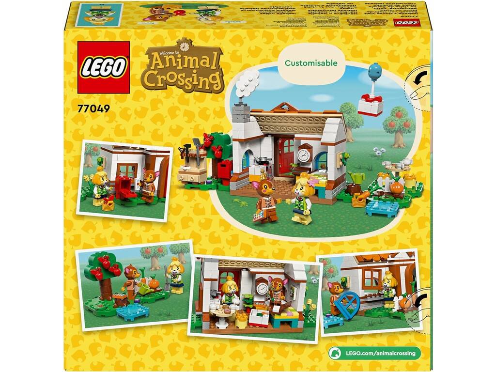 Lego Animal Crossing La visite de Cinnamon 77049