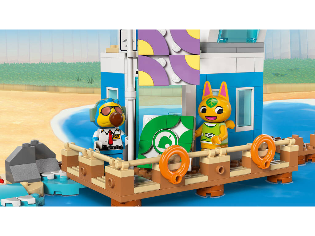 Lego Animal Crossing Voo com Dodo Airlines 77051