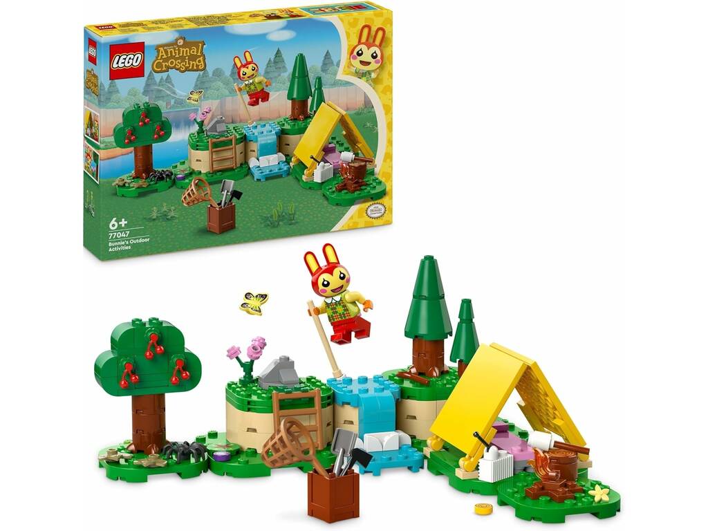 Lego Animal Crossing Outdoor-Aktivitäten mit Bunnie 77047