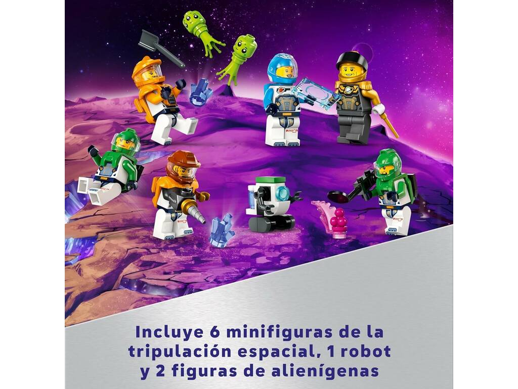 Lego City Space Base spatiale et aire de lancement 60434