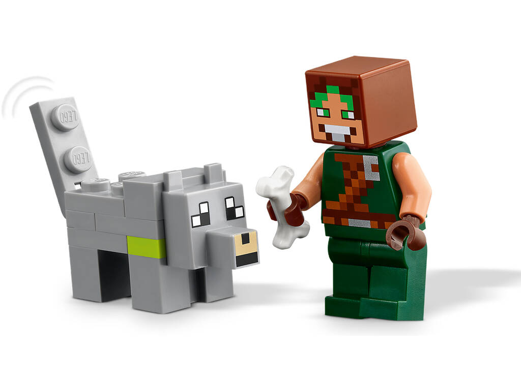 Lego Minecraft Die Wolfsfestung 21261