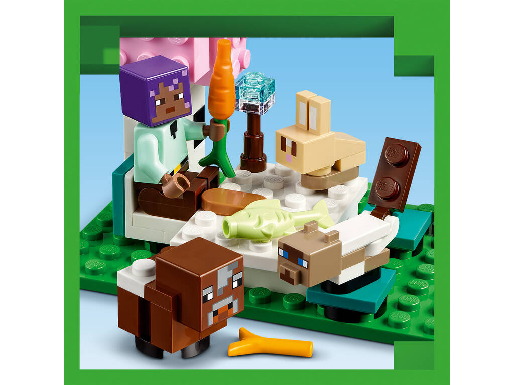 Lego Minecraft El Santuario de Animales 21253