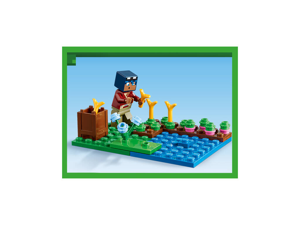 Lego Minecraft Das Froschhaus 21256