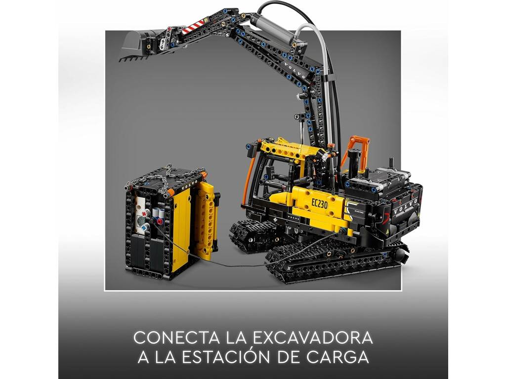 Lego Technic Camión FMX y Excavadora Eléctrica EC230 Volvo 42175