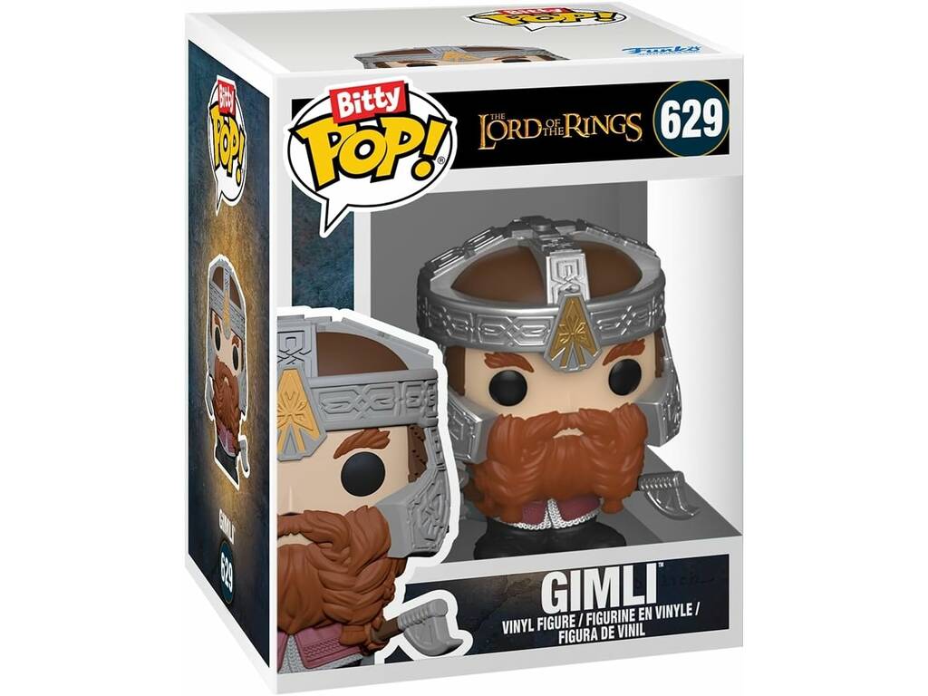 Funko Pop Bitty Il Signore degli Anelli Pack 4 Mini Figure 75457