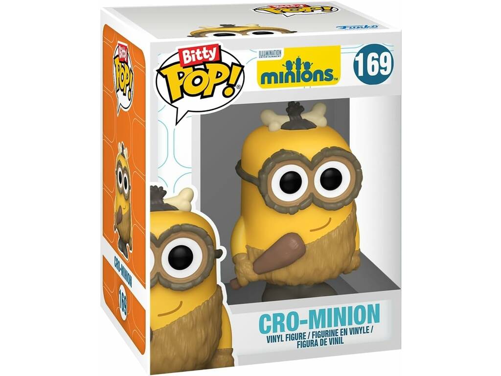 Funko Pop Bitty Minions Pack 4 Mini Figuras 73035