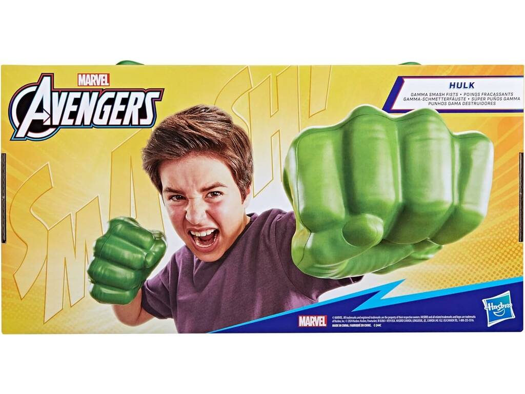 Avengers Hulk Super Punhos Gamma Hasbro F9332