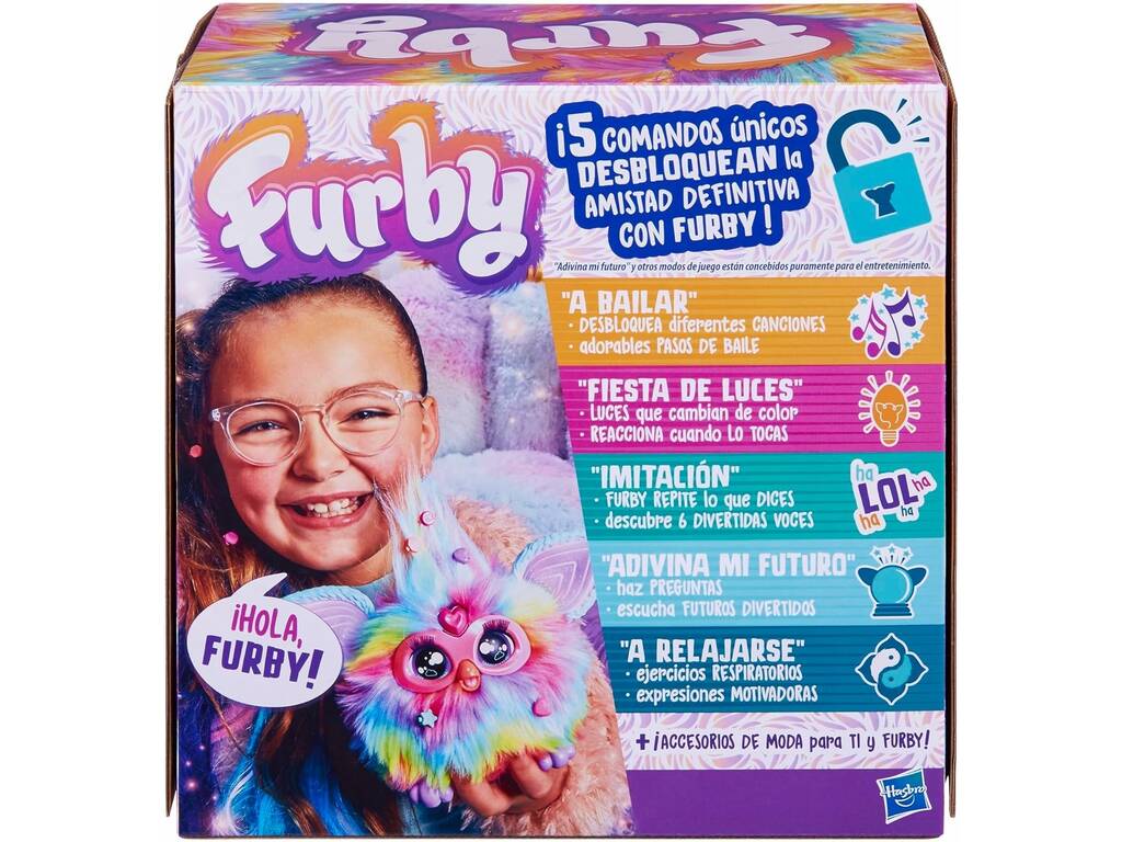 Furby Interactive Plüschfarbe Tie Dye Hasbro F8900