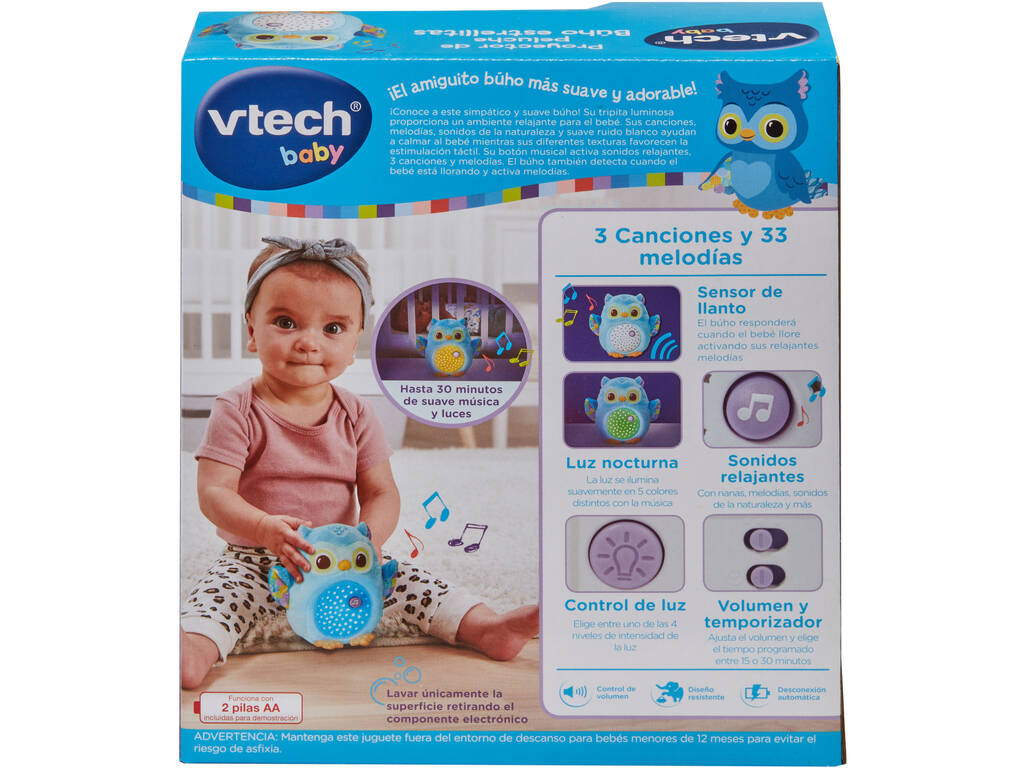 Vtech Little Stars Eulen-Plüschprojektor 80-566922