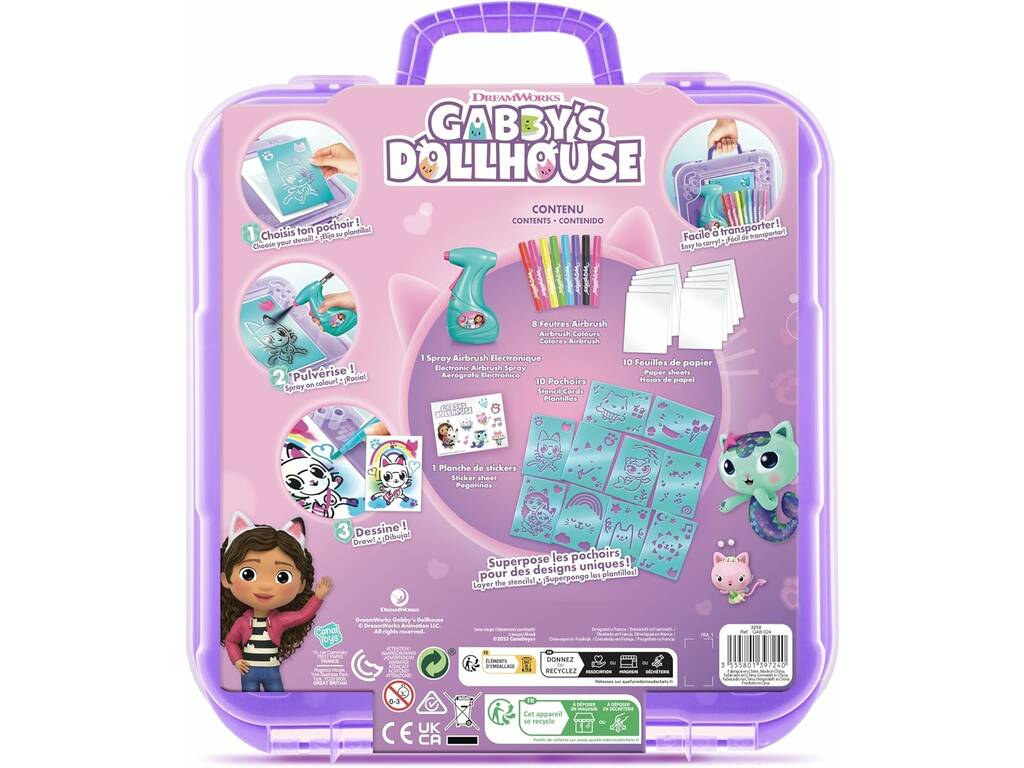 Mallette d'activités pour la maison de poupées de Gabby Canal Toys GAB024