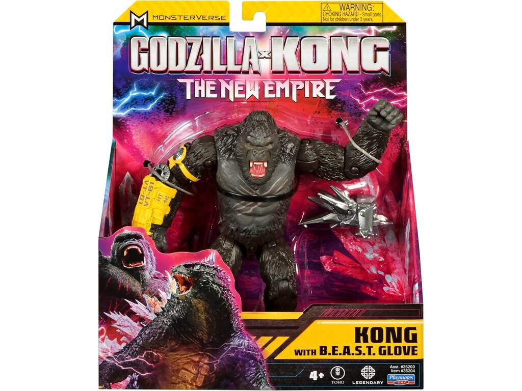 Godzilla x Kong Figura Básica 15 cm. Famosa MN303000