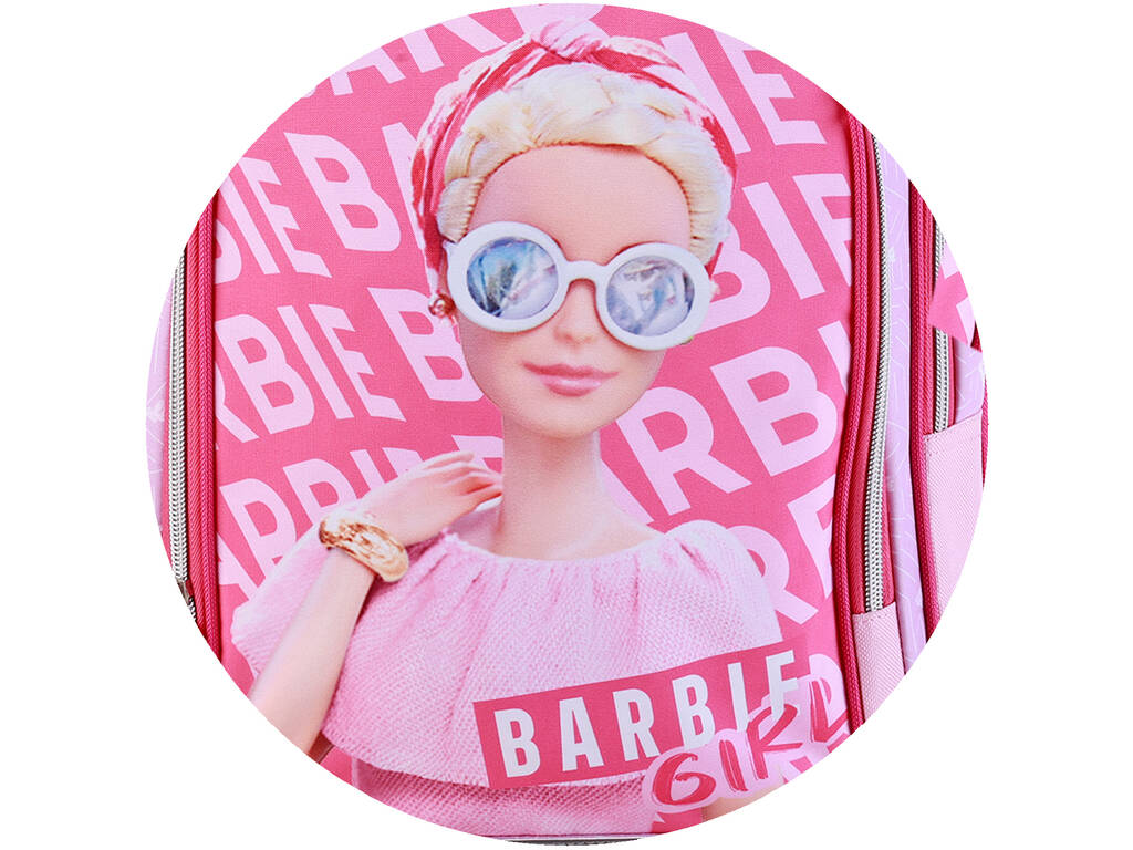 Barbie Mochila Doble Compartimento Adaptable a Carro de Toybags T434-131