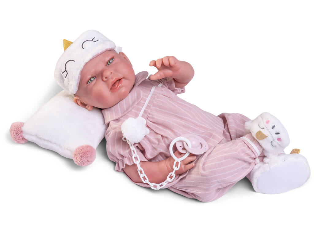 Sweet Reborn Baby Doll Lea of 42 avec Pyjama et Antifas Antonio Juan 80323