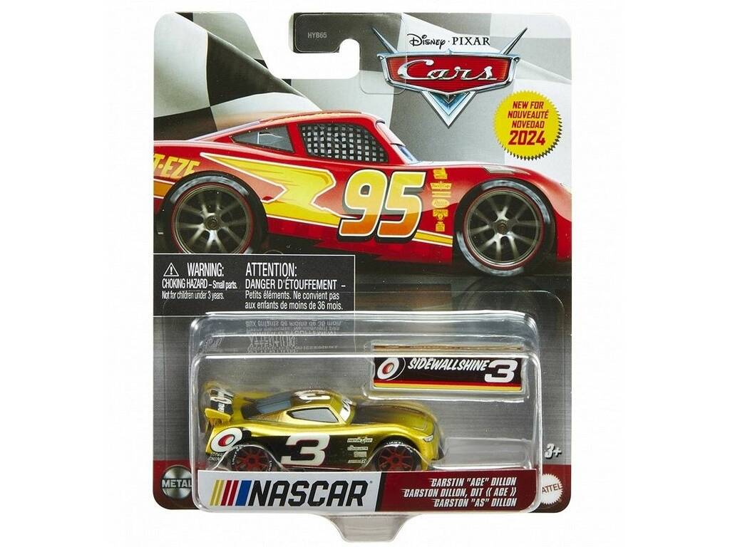 Cars Nascar Carro Metálico com Painel Mattel HYB65