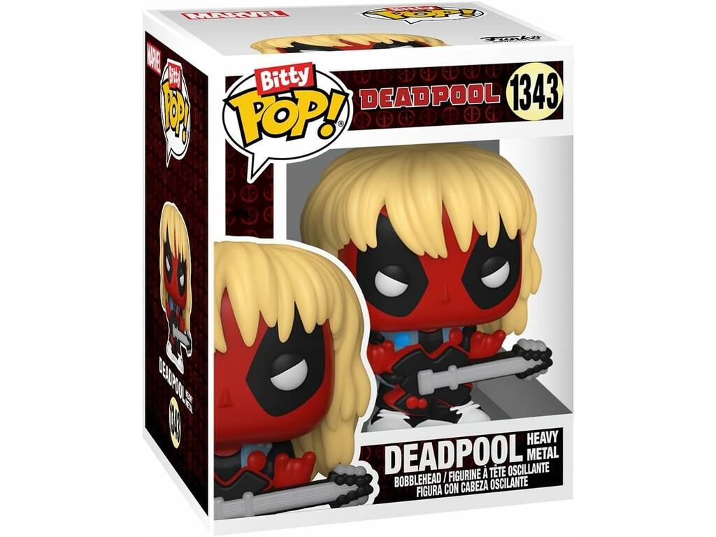 Funko Pop Bitty Deadpool Pack 4 Mini Figuras 84962