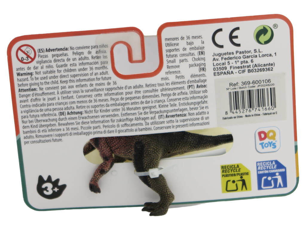 Dinossauro Figura Dilofossauro de 12 cm