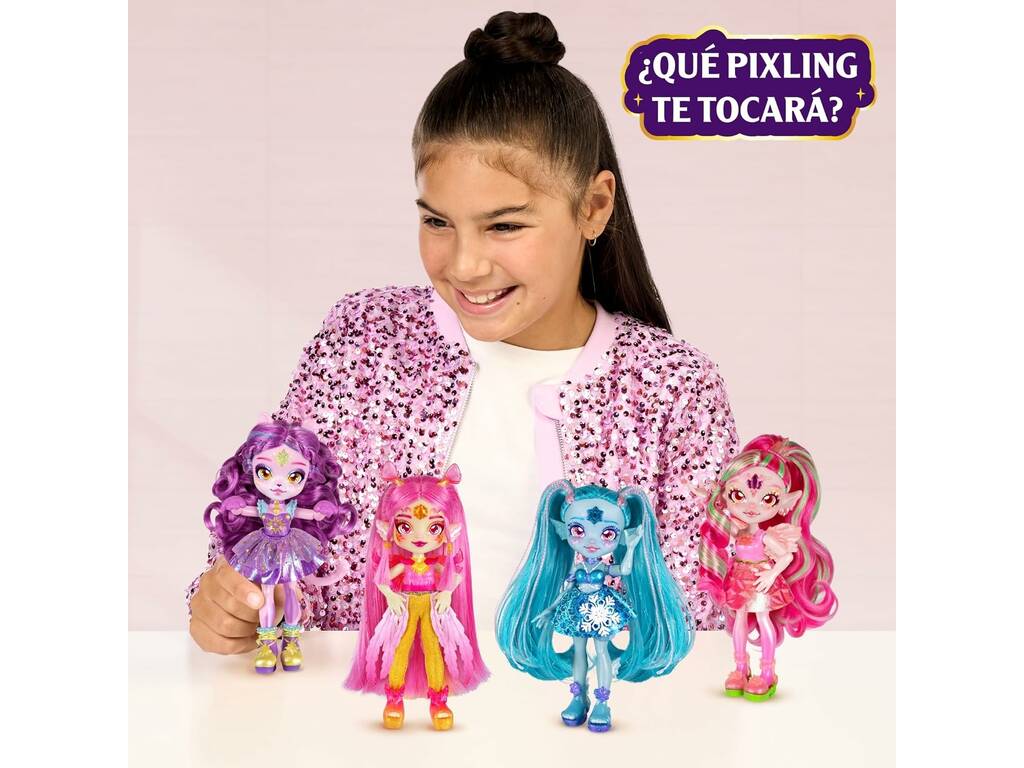 Magic Mixies Pixlings Muñeca Serie Shimmerverse Famosa MG101000