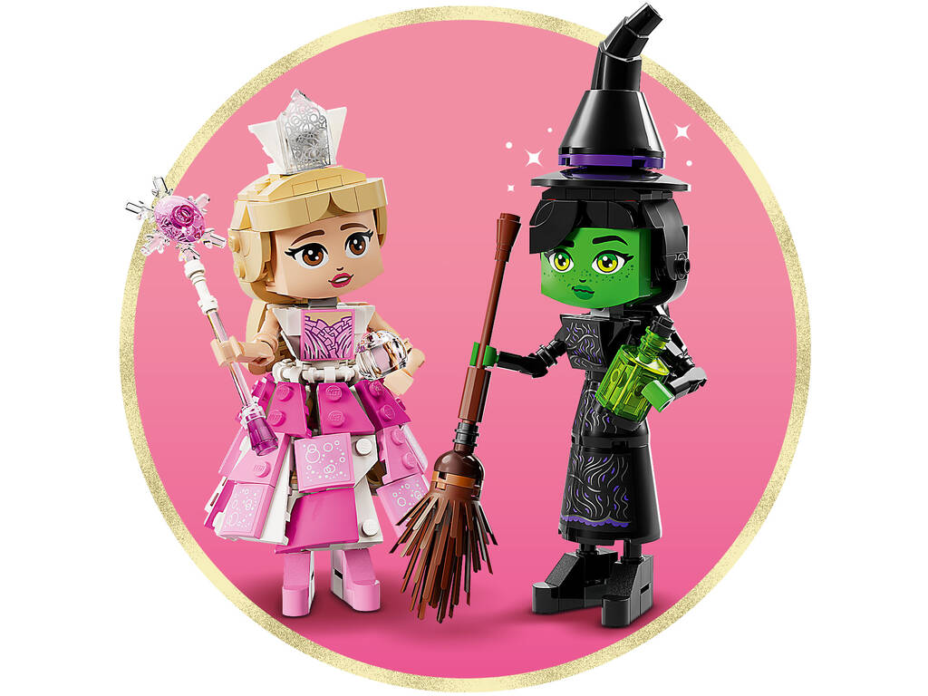 Lego Wicked Figuren Elphaba und Glinda 75682