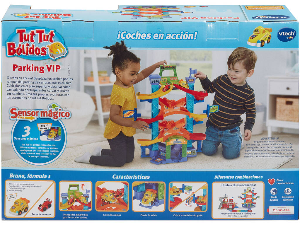 Tut Tut Bólidos Parking VIP Vtech 80-570222