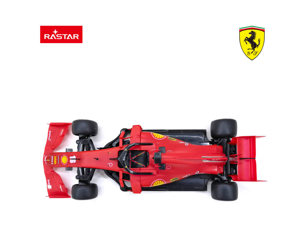 Ferrari SF1000 Rojo Radio Control 1:16 Construible de 60 Piezas