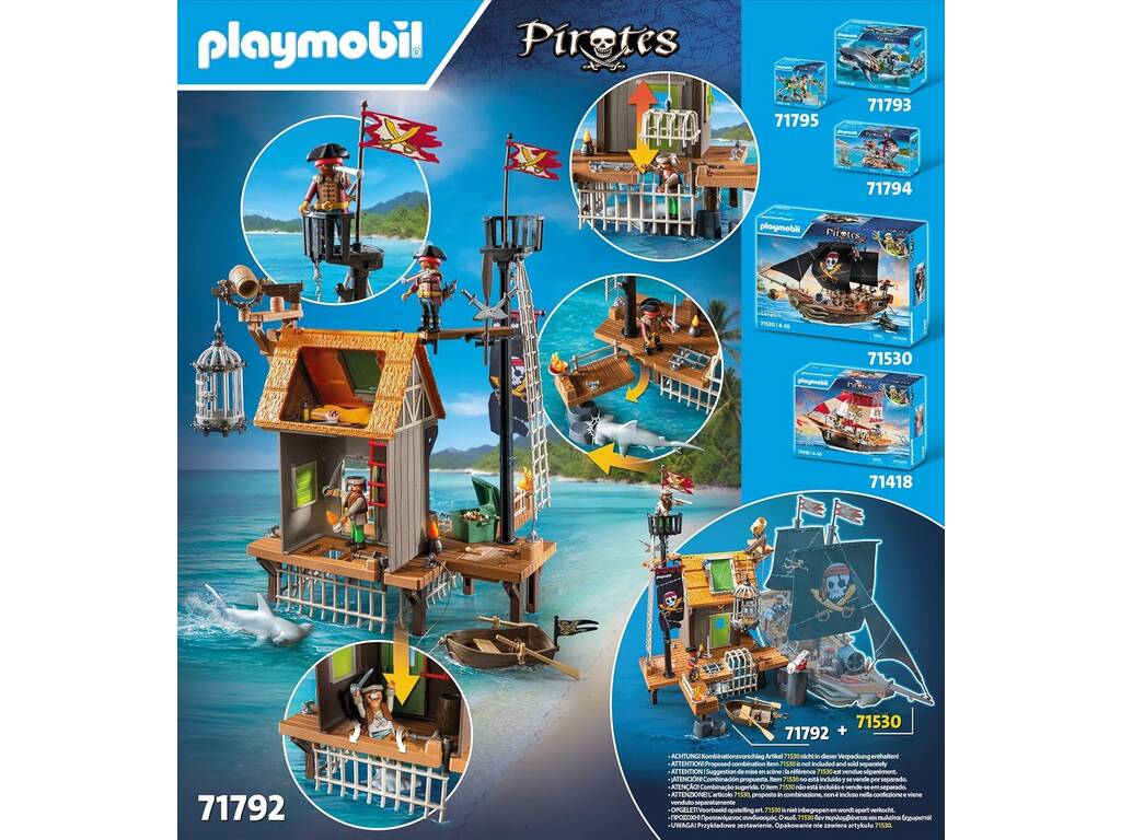 Playmobil Pirati Porto dei Pirati