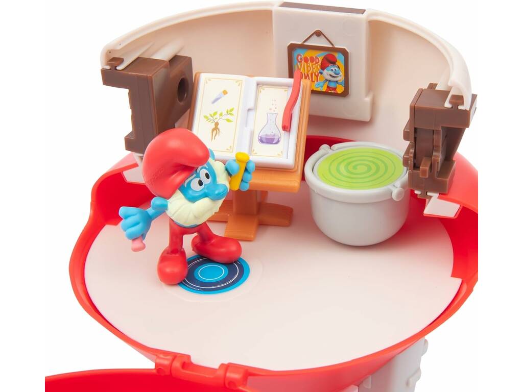 Jeu de Schtroumpfs La Maison du Grand Schtroumpf avec figurine
