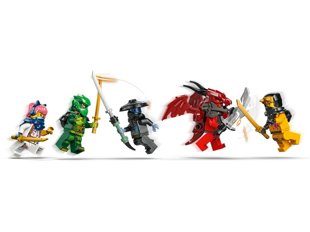 Lego Ninjago Dragons Rising Chaos Dragon : Thundering Fang