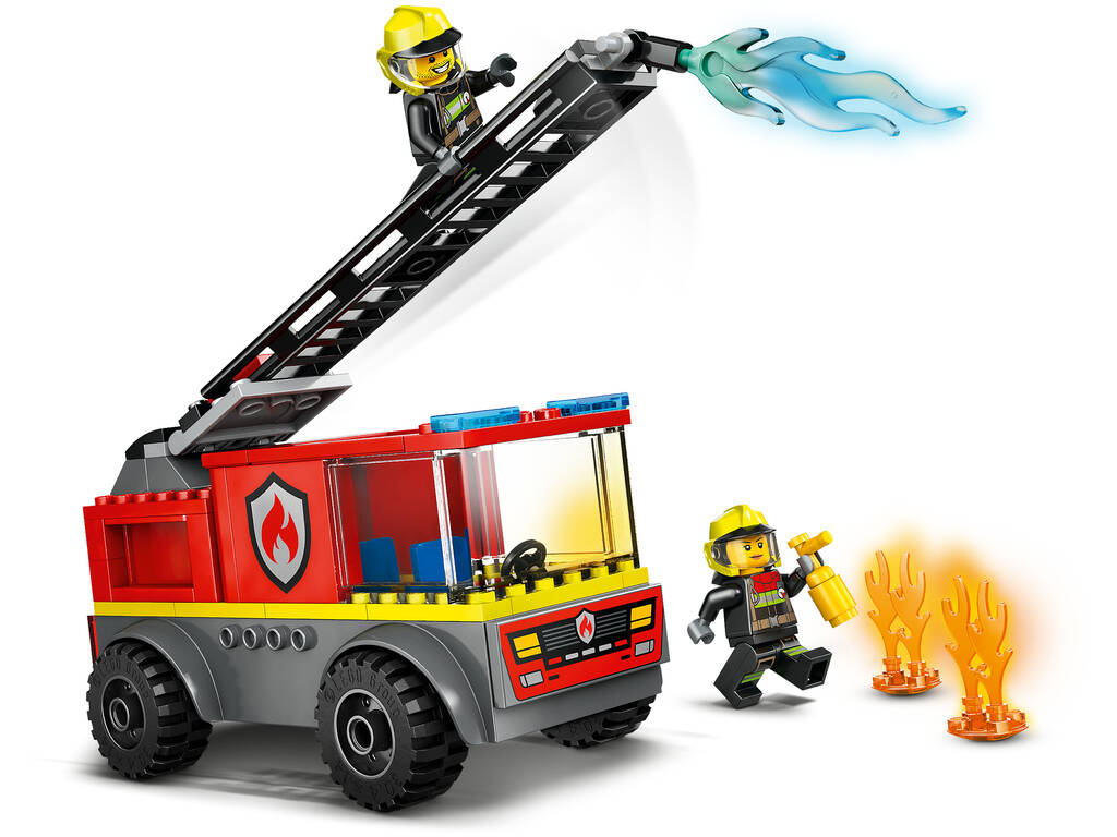 Lego City Camión de Bomberos con Escalera