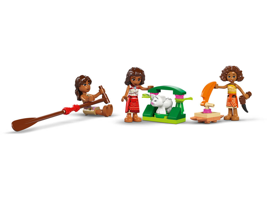 Lego Disney Vaiana 2 Vaianas Abenteuer-Kanu