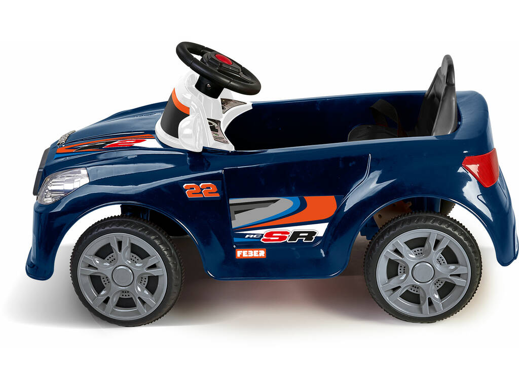 Carro Descapotável Twinkle Car Azul Escuro Radio Control a Bateria de 12V