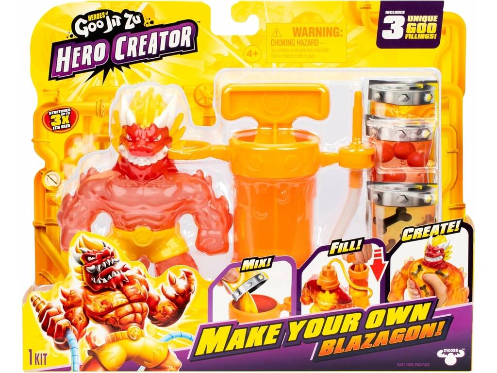 Heroes Of Goo Jit Zu Hero Creator Créez votre propre figurine