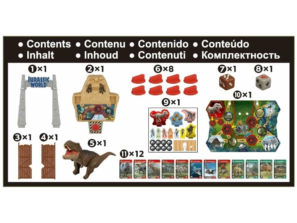 Jeu Jurassic World Panique au T. Rex