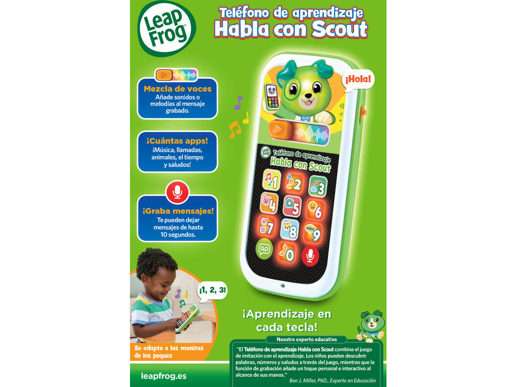 Parler au téléphone d'apprentissage du scoutisme