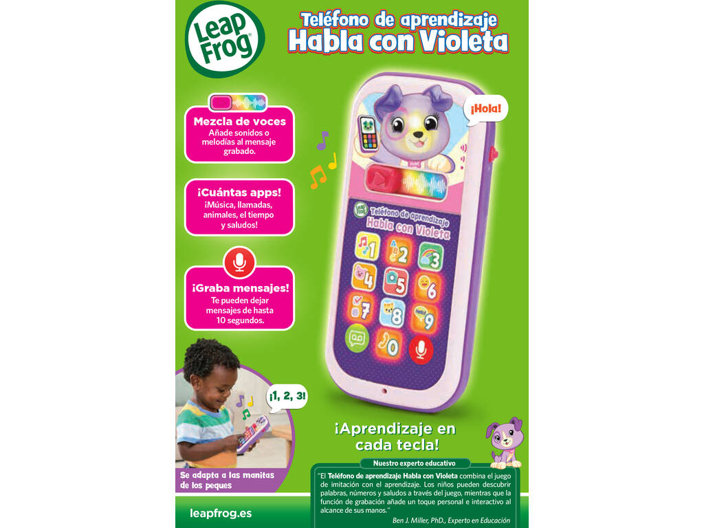 Apprendre à parler au téléphone avec Violet
