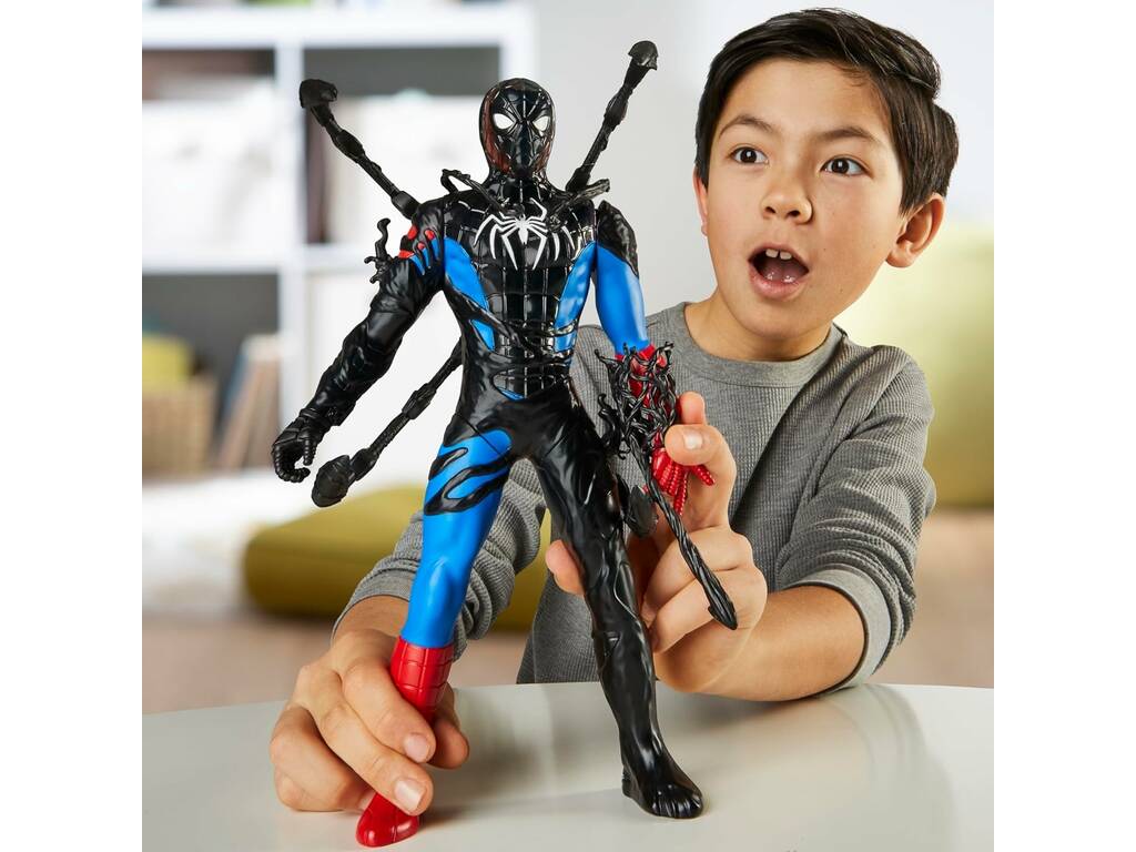 Marvel Spider-Man VenomVersus Figure Spider-Man Liquid Transformation