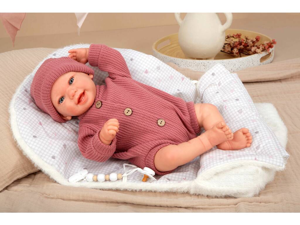Poupée Reborn Angelica de 45 cm avec couverture
