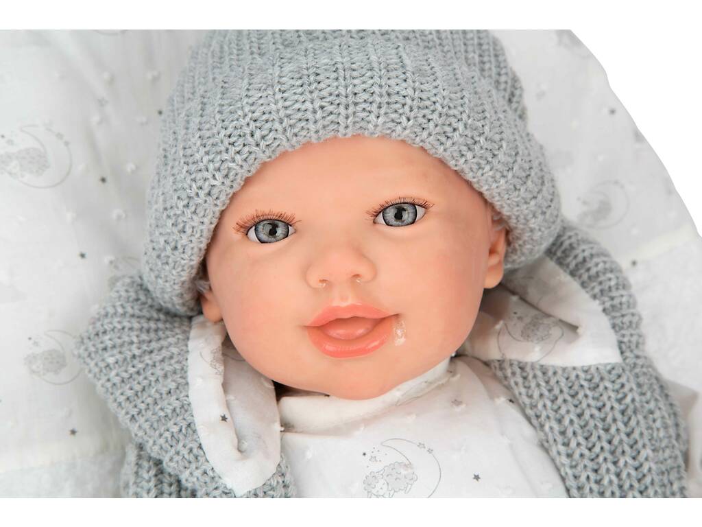 Poupée Reborn Daniela de 45 cm avec coussin