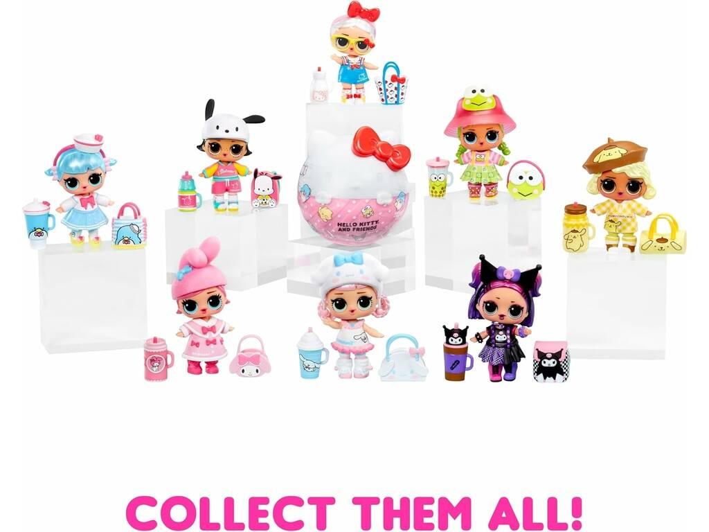 LOL Surprise Hello Kitty And Friends Poupée surprise avec accessoires
