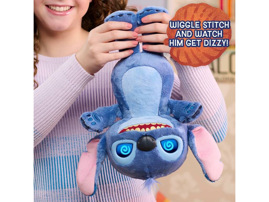 Disney Stich Interactive Doll Many Moods 30 cm avec sons et effets