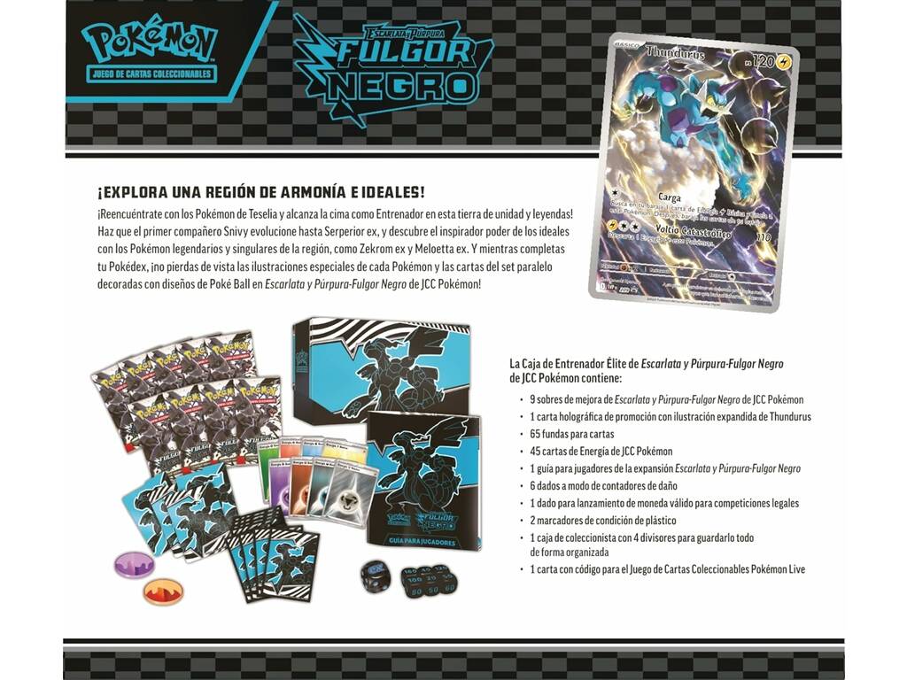 Pokémon TCG Scarlet and Purple Fulgor Black Elite Trainer Box