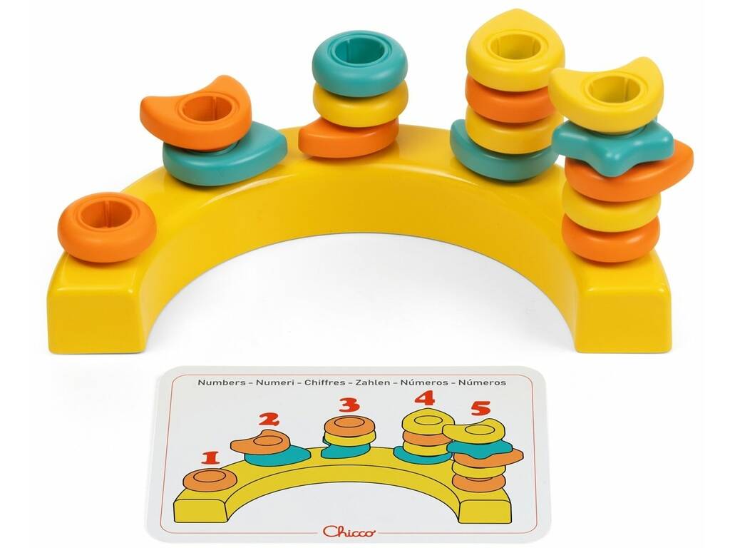 Arc-en-ciel Multiactivités 2 en 1 avec épingles