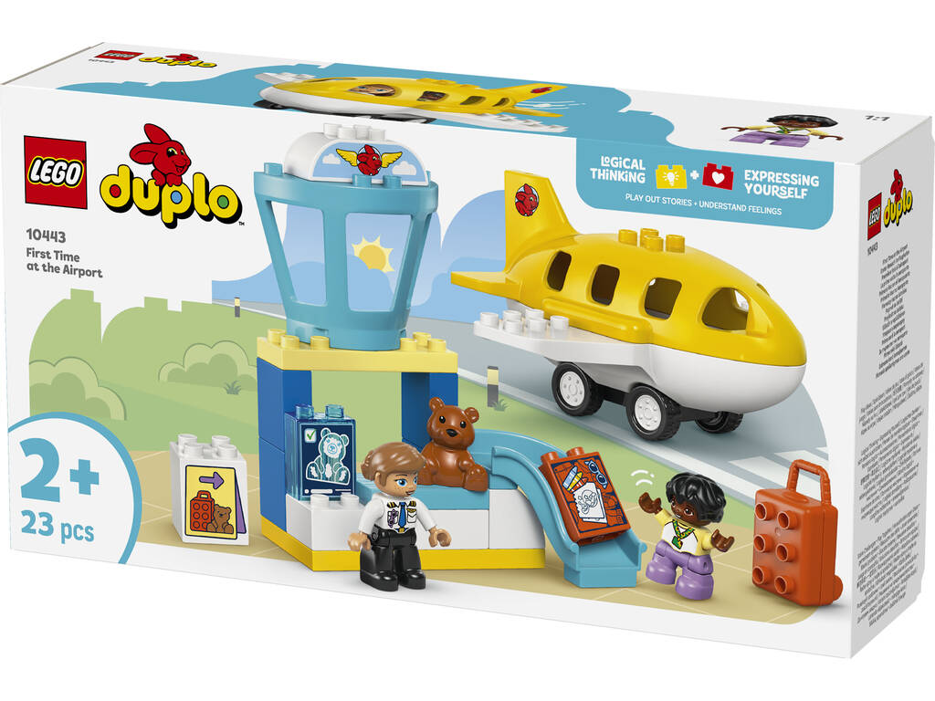 Lego Duplo première fois à l'aéroport